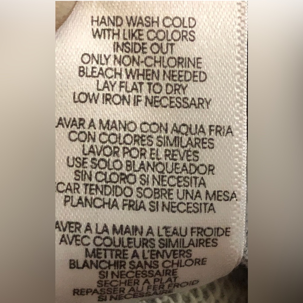 Calvin Klein Gray Knit Button-Down Jacket / Shack… - image 9